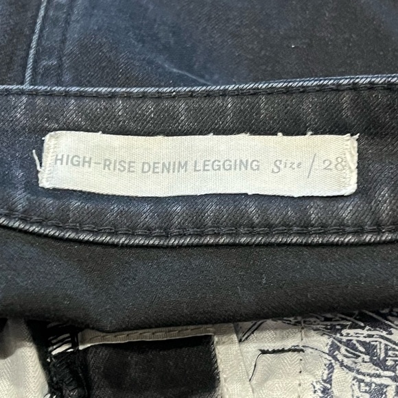 Pilcro And The Letterpress High Rise Cut Off Jean Shorts Size 28 Women's - Picture 4 of 6